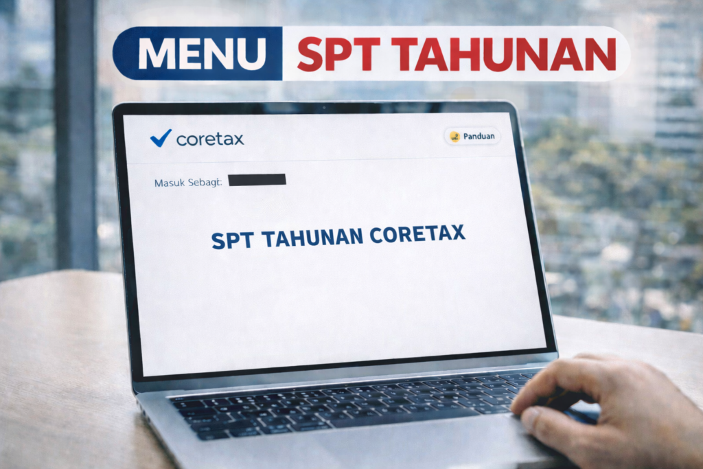 Filing SPT tahunan melalui Coretax Tampilan SPT Tahunan di Coretax