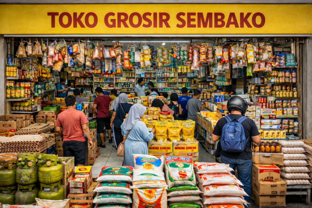 Toko grosir sembako yang ramai pajak usaha grosir sembako dan kewajiban PPN
